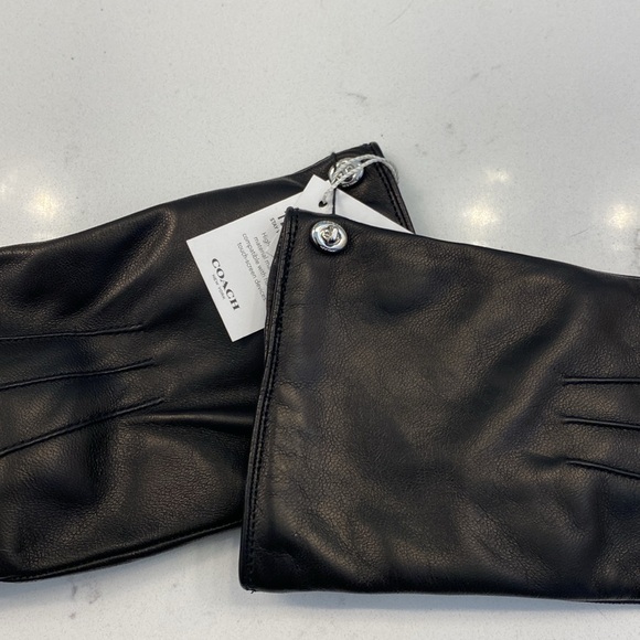 New leather coach gloves - Picture 3 of 3